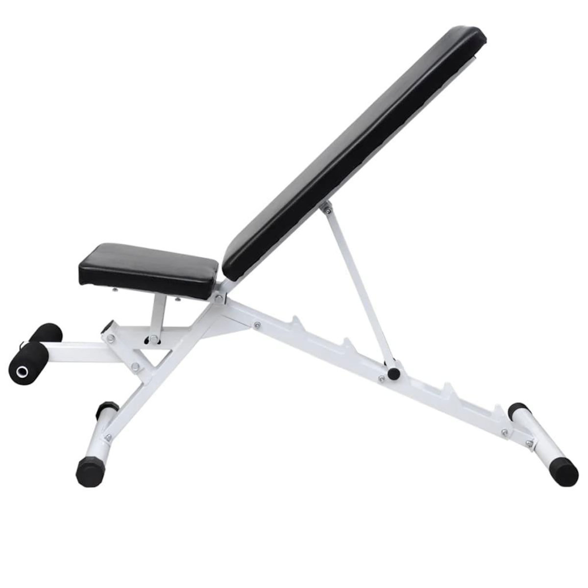 VIDAXL Banc d'entraînement avec jeu d'halteres 60,5 kg