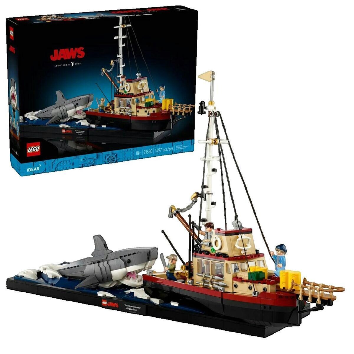 LEGO Set de construction Lego Ideas 21350 Les Dents de la Mer