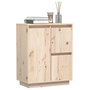 Voir la diapositive 4 : VIDAXL Buffet 60x34x75 cm Bois massif de pin