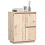 Voir la diapositive 4 : VIDAXL Buffet 60x34x75 cm Bois massif de pin