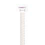 Voir la diapositive 6 : VIDAXL Corde de bateau Blanc complet 5 mm 50 m Polypropylene