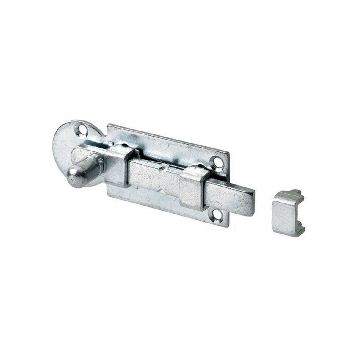 CENTRALE BRICO Verrou à poussoir acier HETTICH, L.60 x l.23 mm