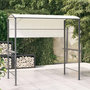 Voir la diapositive 1 : VIDAXL Belvedere avec toit 220x110x200 cm Creme