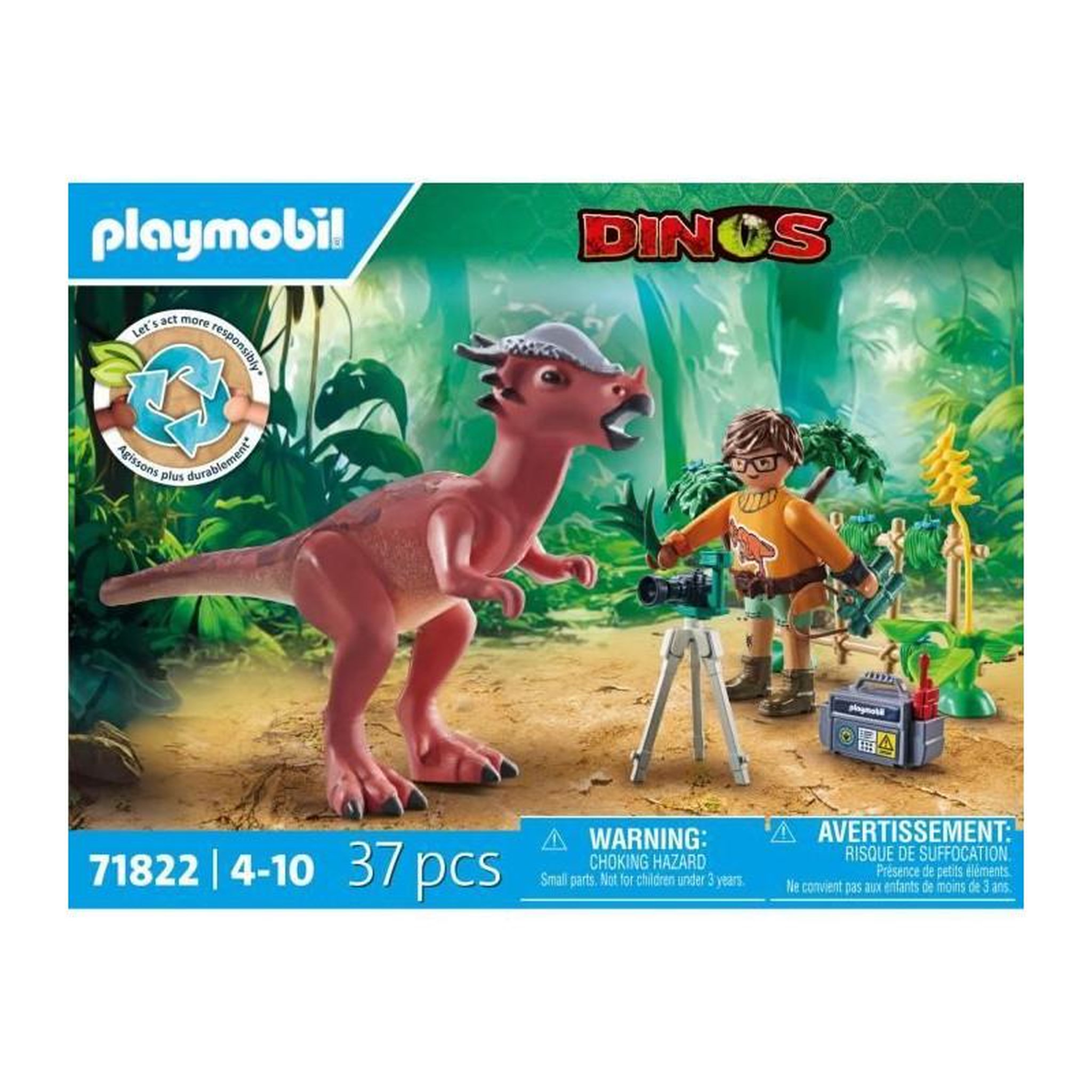 Voir la diapositive 6 : PLAYMOBIL 71822 stygimoloch avec chercheur