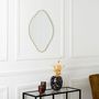 Voir la diapositive 2 : Paris Prix Miroir Déco  Losange  60cm Or