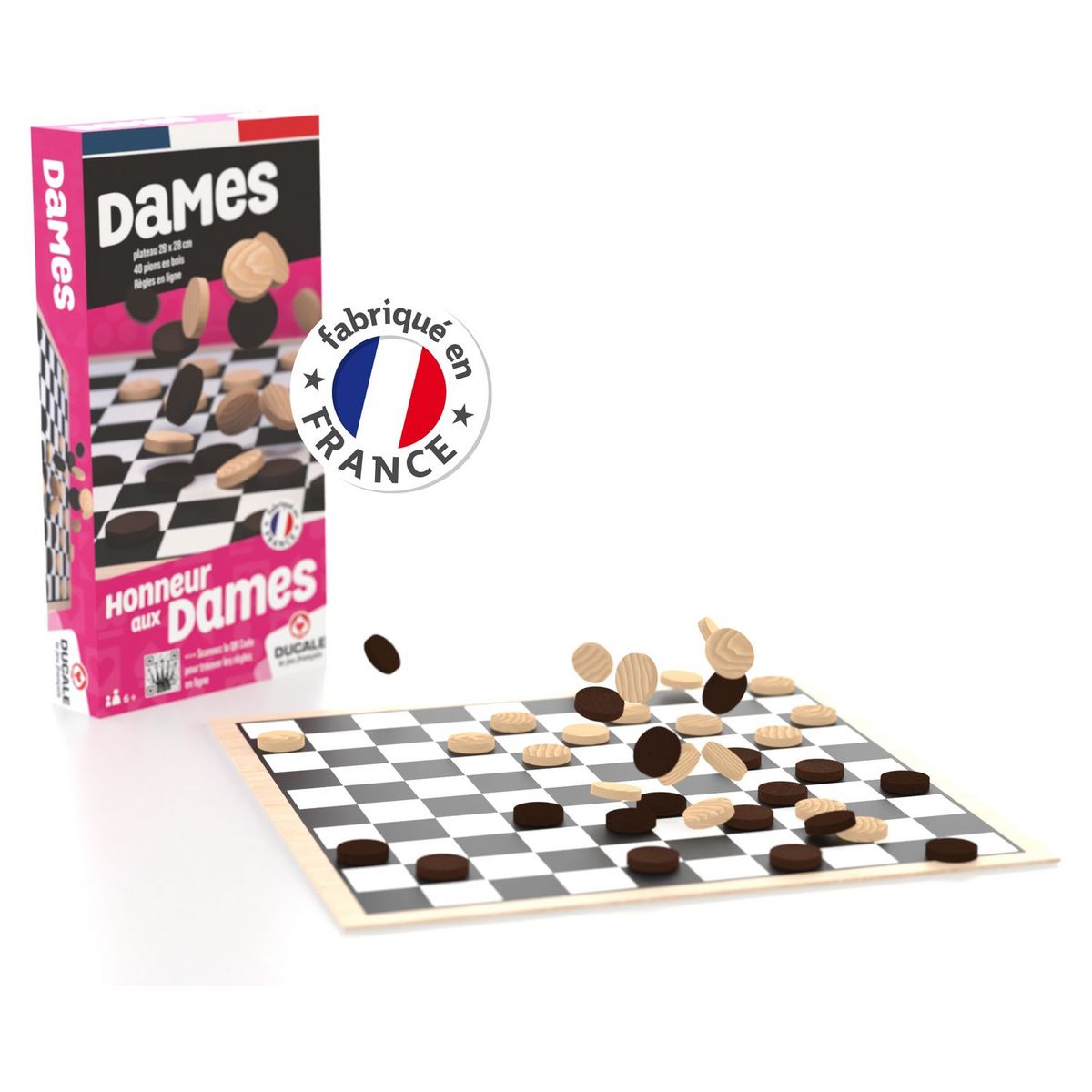 CARTAMUNDI Jeu Dames Ducale