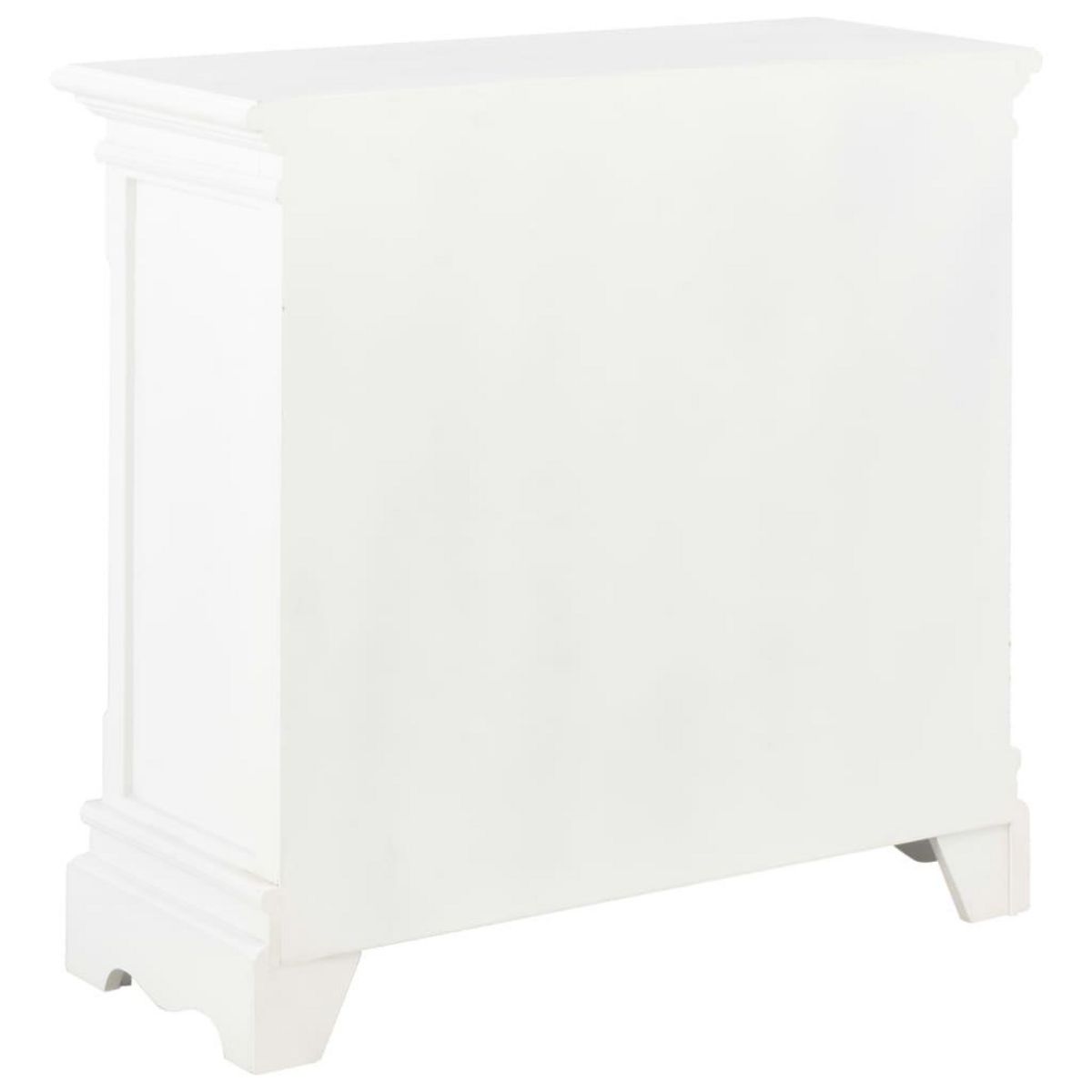 VIDAXL Buffet blanc 70x28x70 cm bois de pin massif