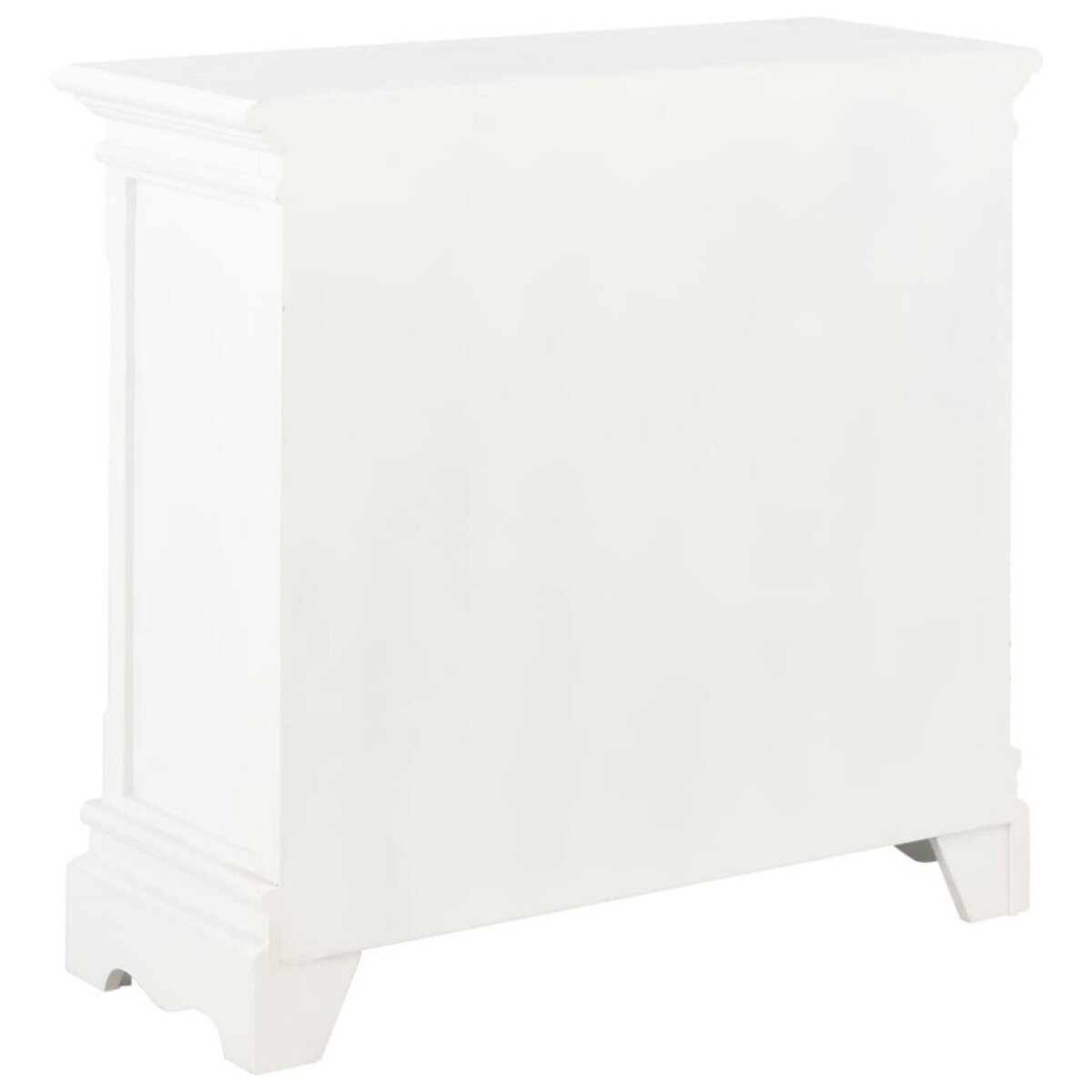 VIDAXL Buffet blanc 70x28x70 cm bois de pin massif