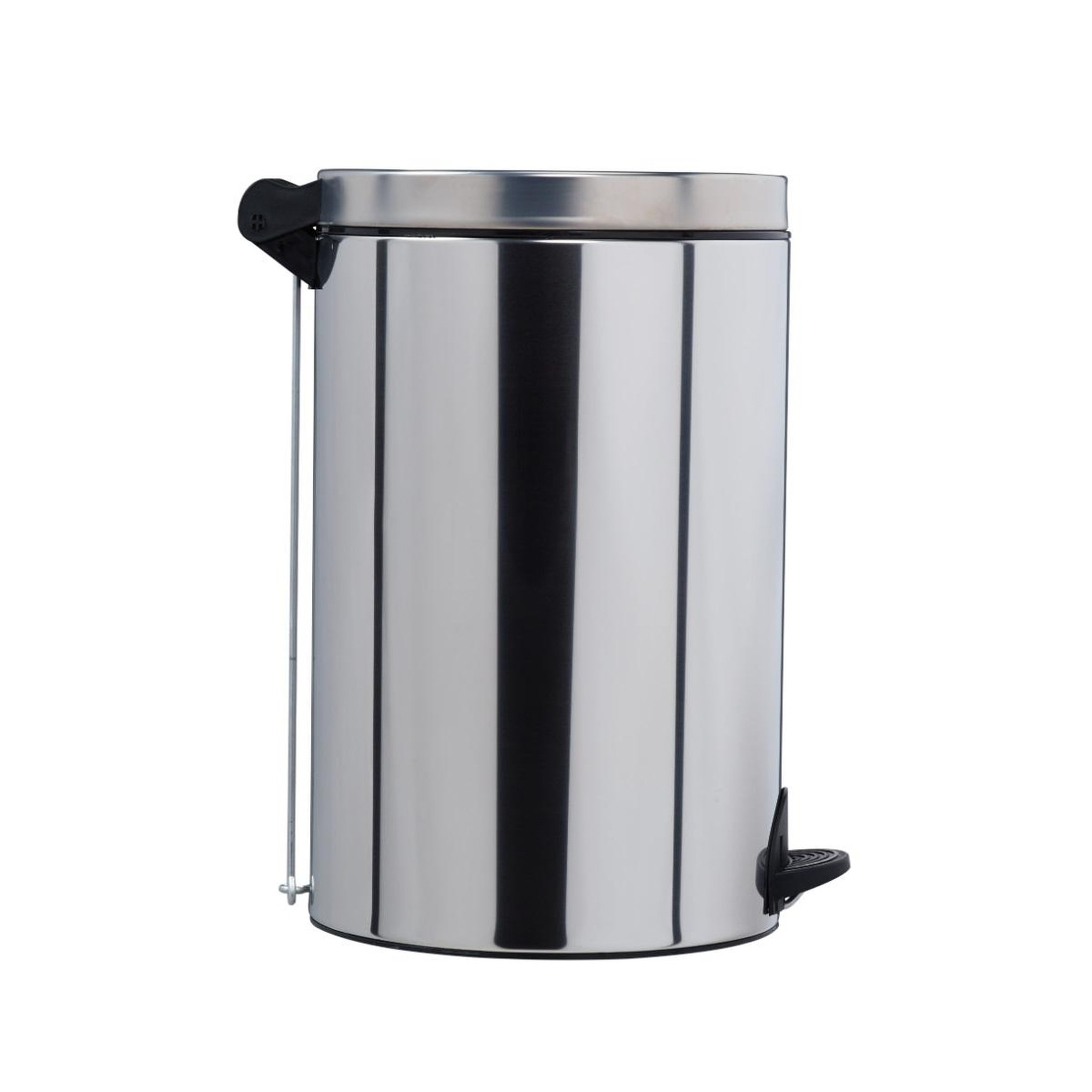 Voir la diapositive 3 : Rossignol Poubelle à pédale 20l inox - 90254