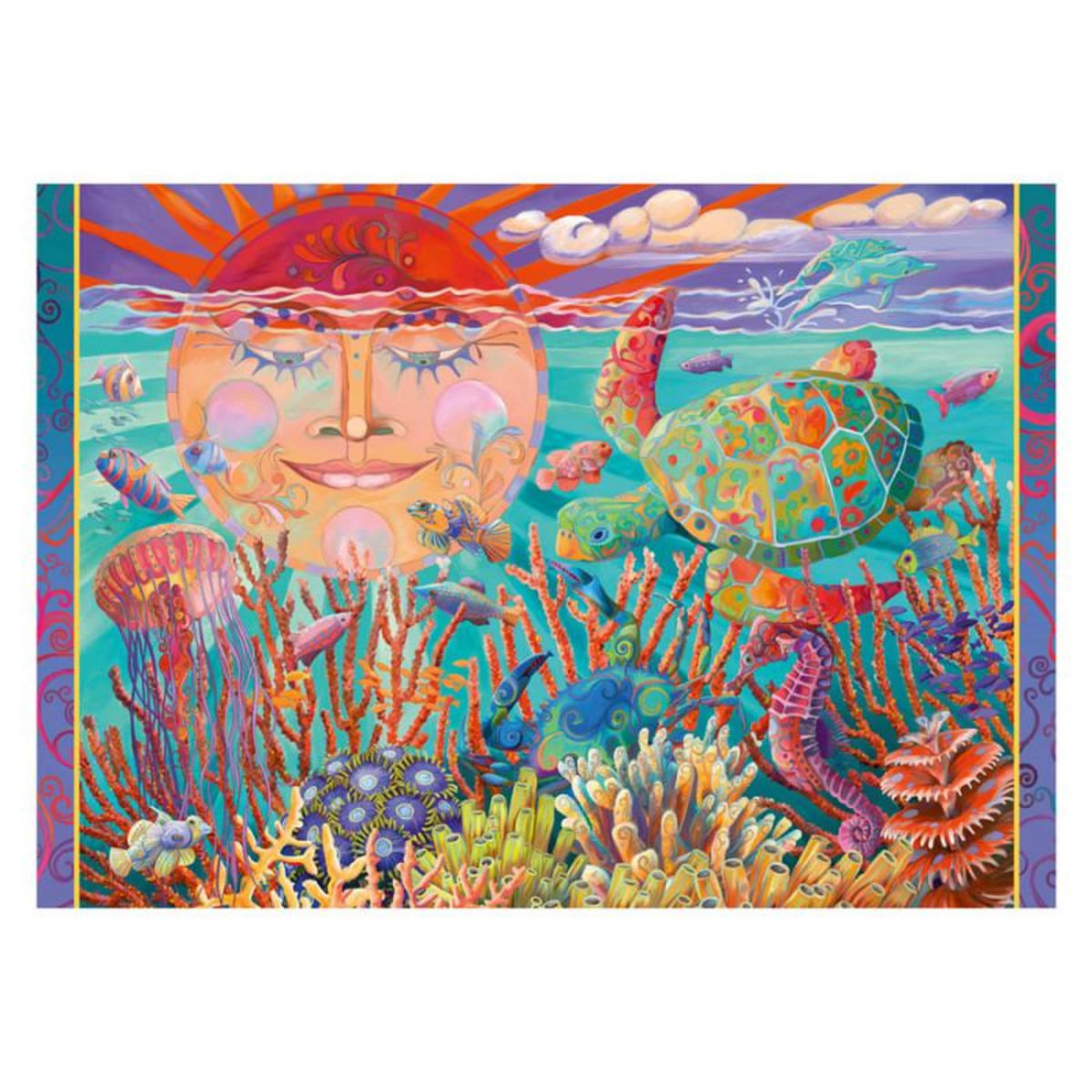 RAVENSBURGER Ravensburger - Jigsaw puzzle Sun and Sea, 500 pcs. 120010036