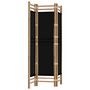 Voir la diapositive 5 : VIDAXL Cloison de separation pliante 3 panneaux 120 cm Bambou et Toile