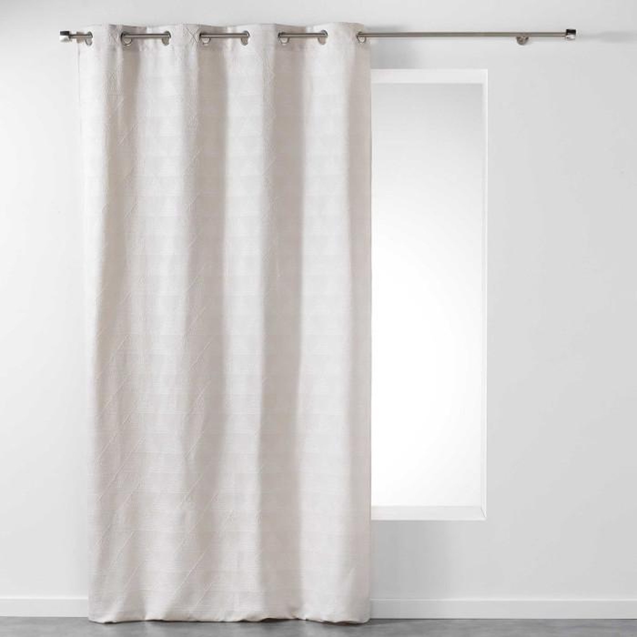 Voir la diapositive 1 : Paris Prix Rideau Imprimé  Triomy  140x260cm Naturel