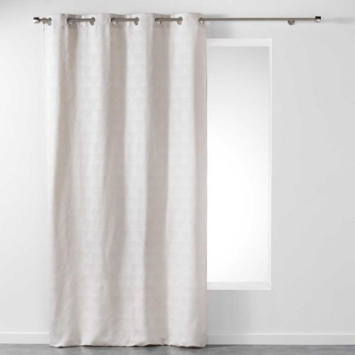 Paris Prix Rideau Imprimé  Triomy  140x260cm Naturel