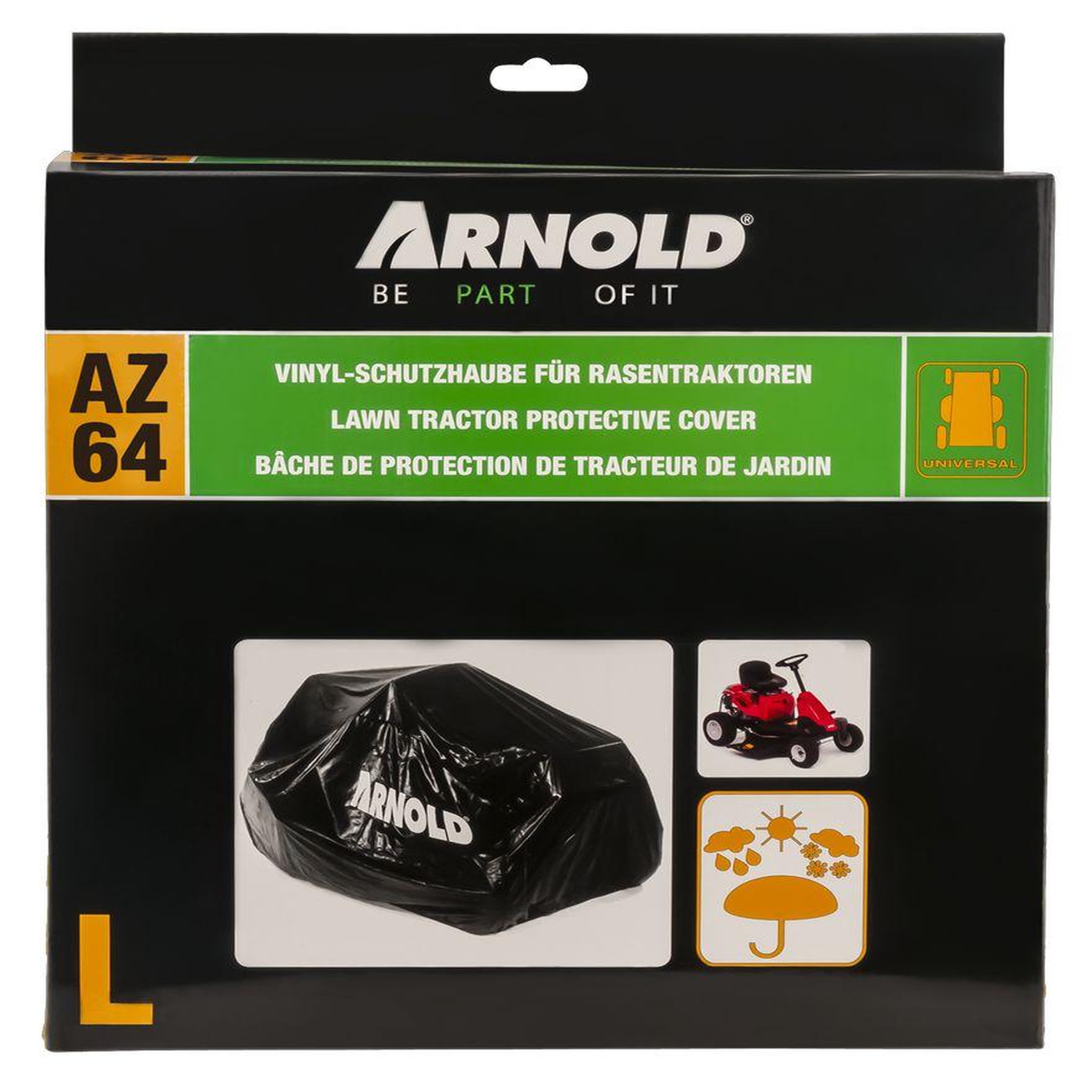 ARNOLD Housses de protection pour tracteurs tondeuses autoportées taille l