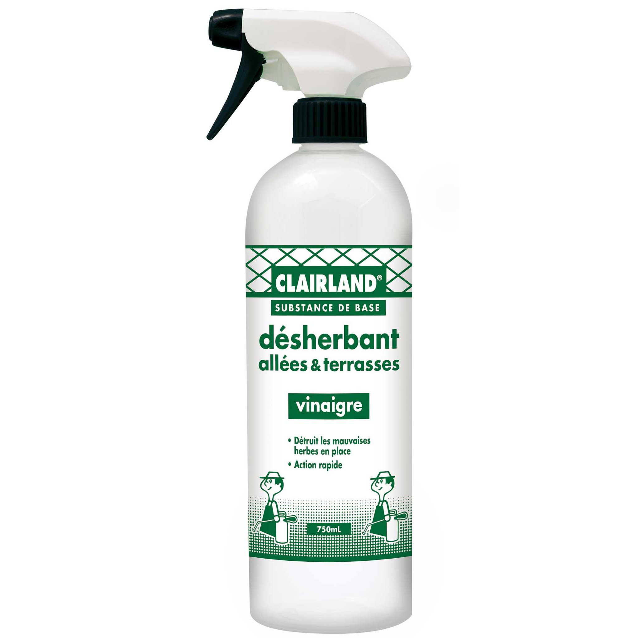 ALGOFLASH Désherbant Allées & Terrasses - Vinaigre 750 mL 750 mL