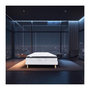 Voir la diapositive 2 : LUXURY LITERIE LUXURY LITERIE - Ensemble matelas + sommier - SLEEPLUX - 160 x 200 cm - Tapissier - Ferme - Face été/hiver