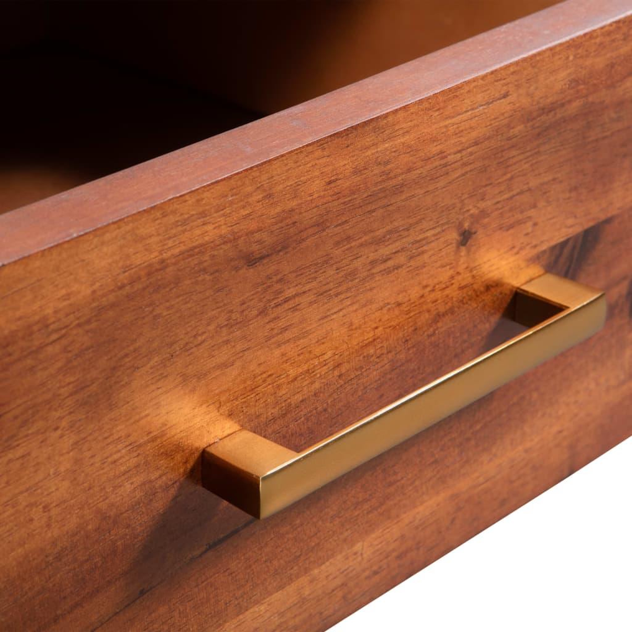 Voir la diapositive 5 : VIDAXL Table basse bois d'acacia massif 90x50x40 cm
