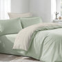 Voir la diapositive 2 : Home collection Parure housse de couette avec taie(s) 100 % coton Light