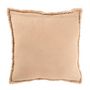 Voir la diapositive 2 : Paris Prix Coussin Déco  Effiloché  50x50cm Beige