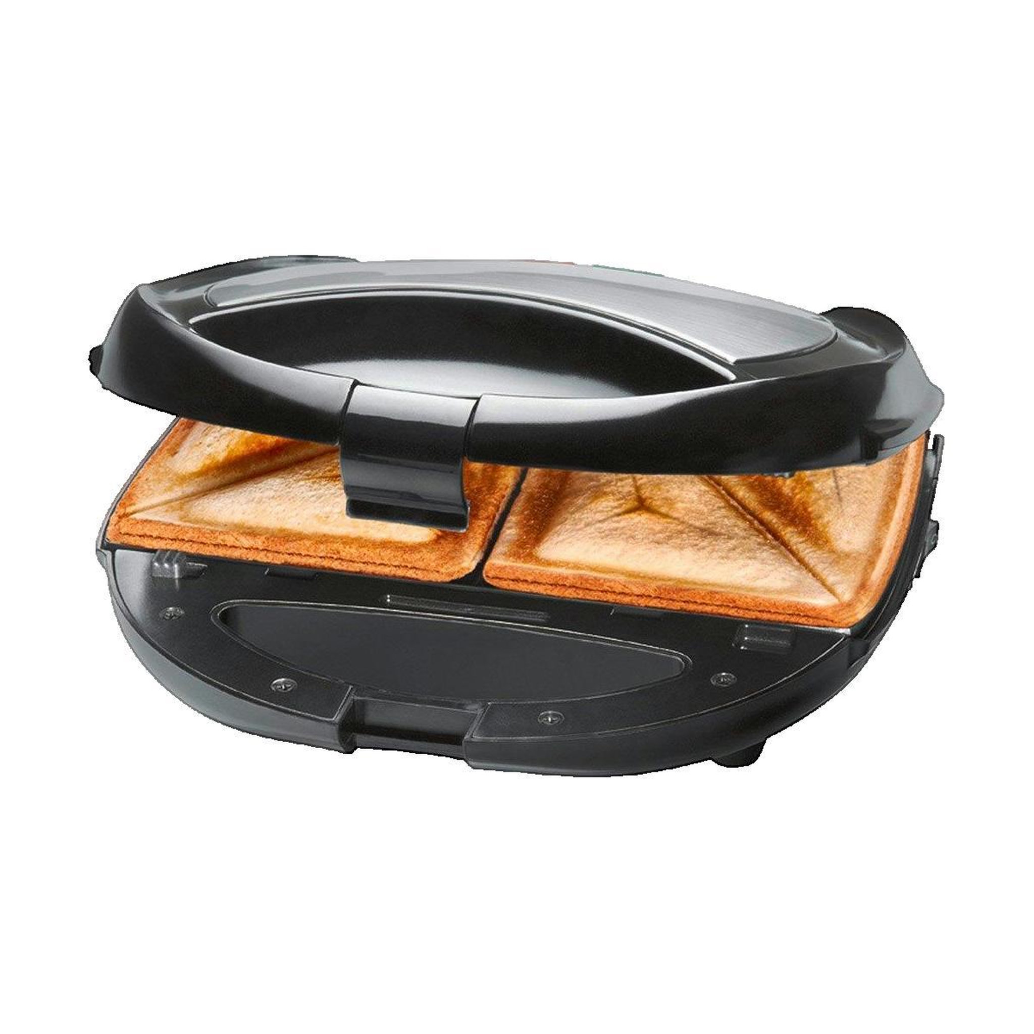 Voir la diapositive 3 : Bomann Appareil électrique 3 en 1 Bomann avec plaques interchangeables pour croque, gaufre et grill