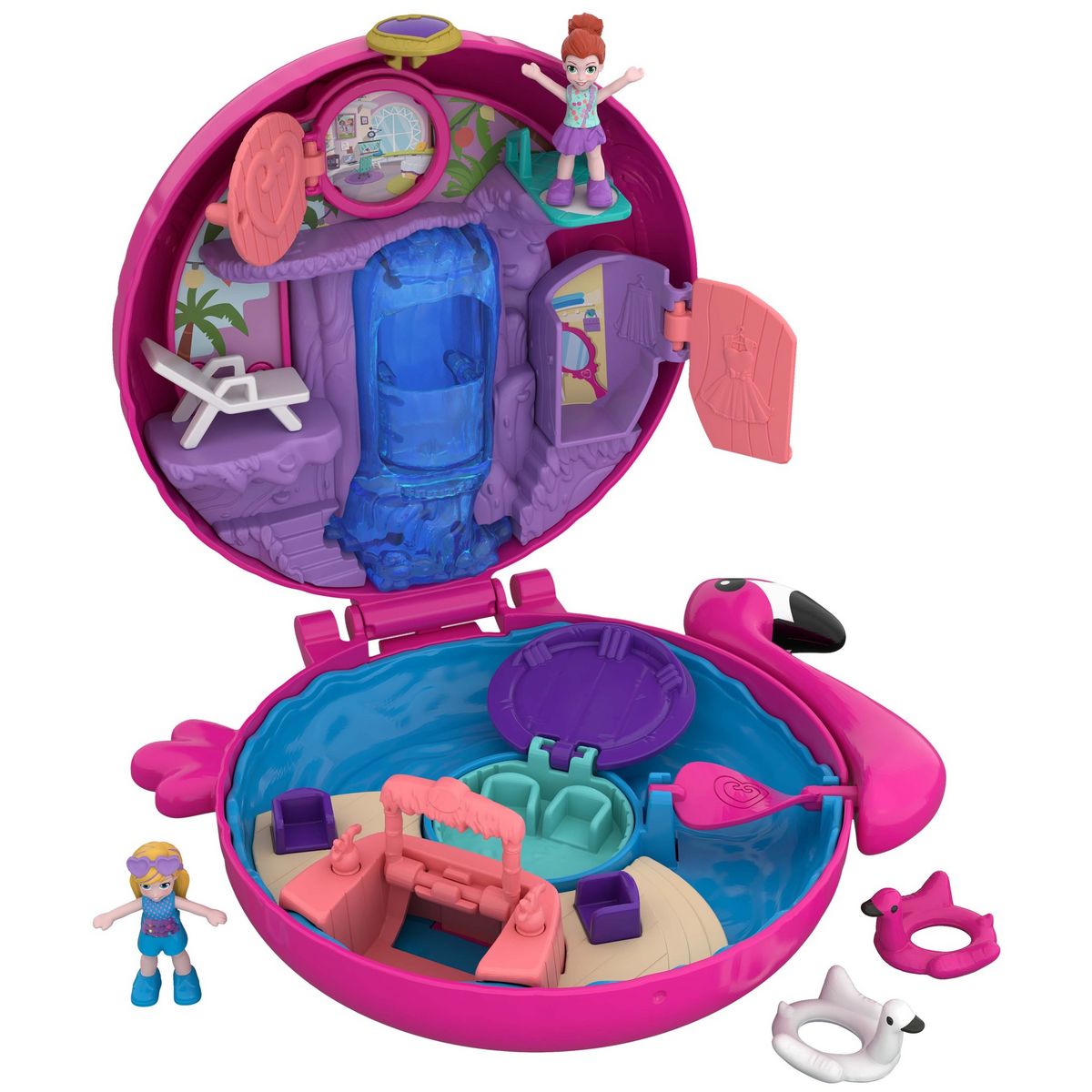 MATTEL La piscine du flamant rose - Polly pocket
