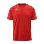 KAPPA Maillot de Sport  Junior Kappa Gianto 351F4LW. Coloris disponibles : Rouge