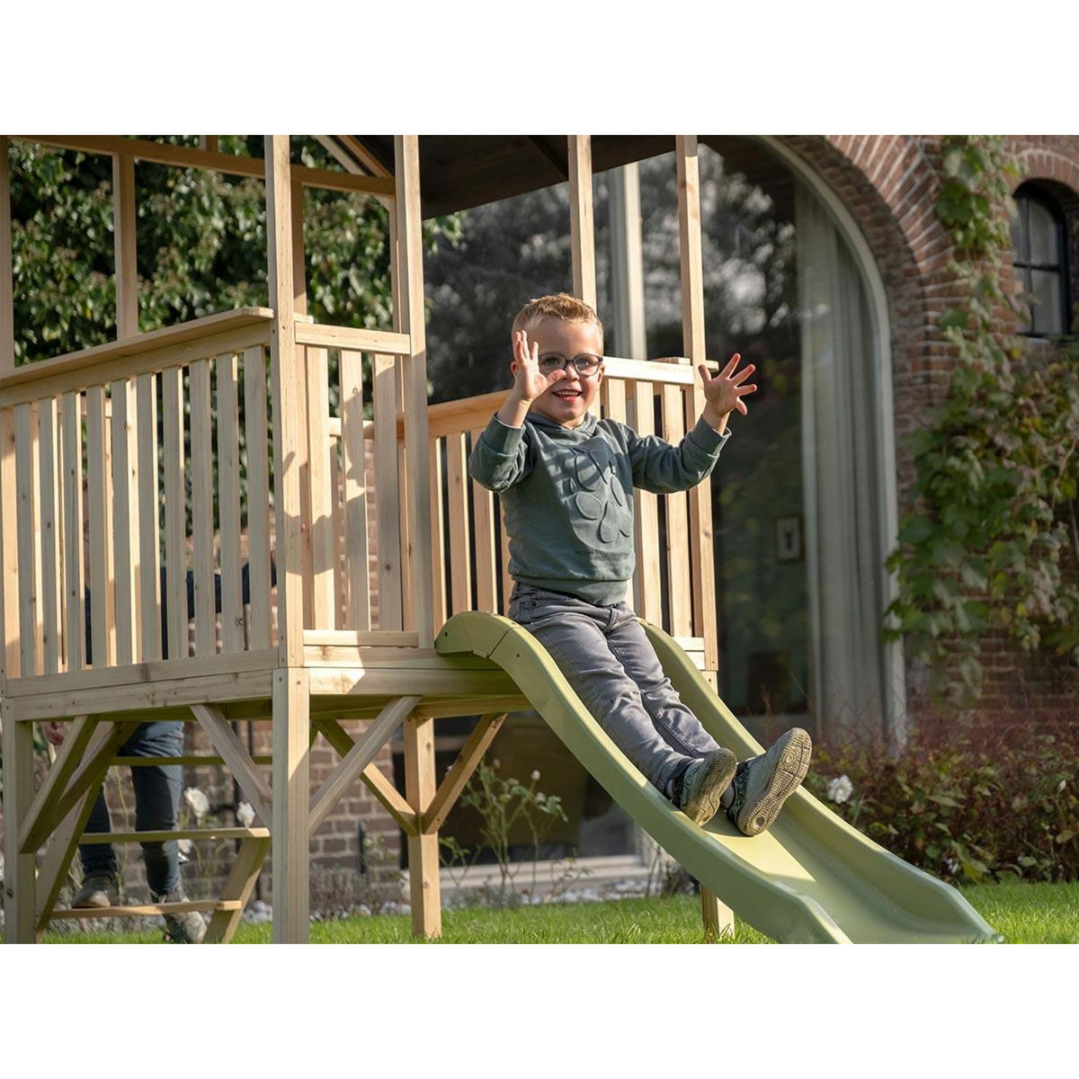 EXIT TOYS Maisonnette en bois pour enfants Panorama 300 - Exit Toys