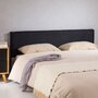 Voir la diapositive 4 : IDIMEX Tête de lit DACIO 120 sur pieds, en tissu