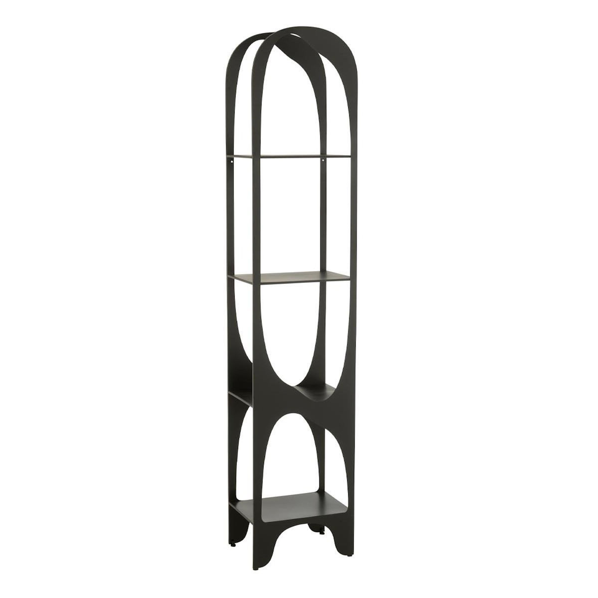 Paris Prix Étagère Design en Métal  Var  200cm Noir