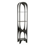 Voir la diapositive 1 : Paris Prix Étagère Design en Métal  Var  200cm Noir