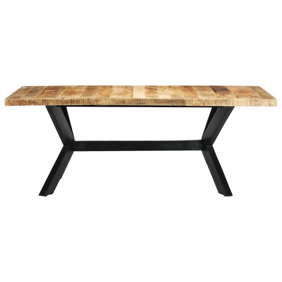VIDAXL Table de salle a manger 200x100x75 cm Bois de manguier solide