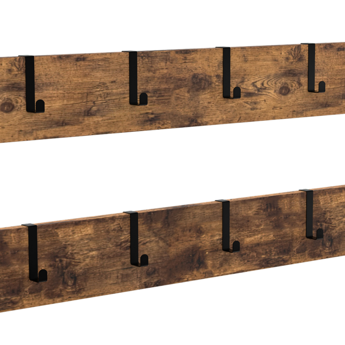 ID MARKET Vestiaire d'entrée PEDRO avec 5 étagères design industriel