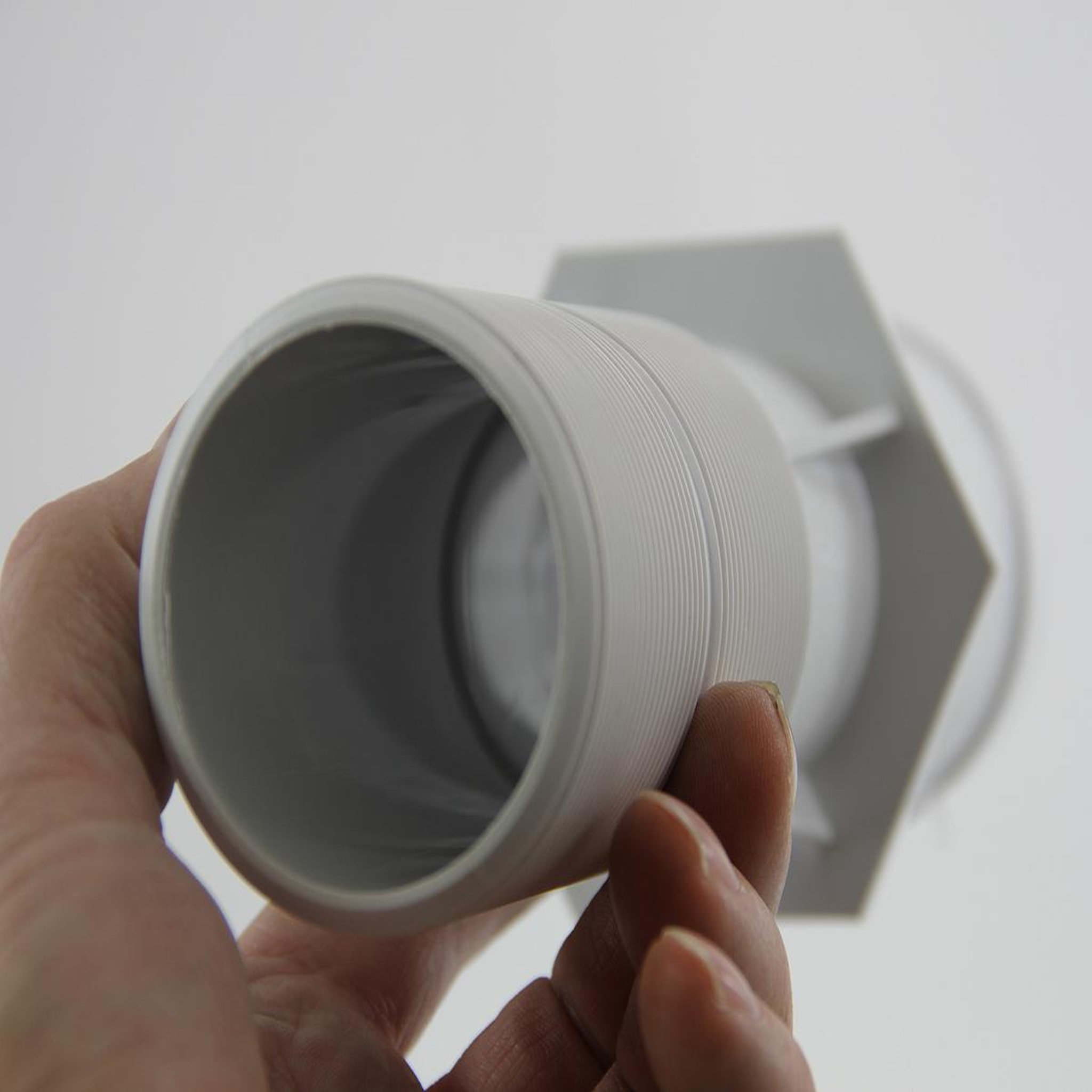Voir la diapositive 3 : Hayward Traversée de paroi pour piscine béton - 25 cm - Blanc - 3350