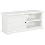 Voir la diapositive 1 : VIDAXL Meuble TV Blanc 90x30x40 cm Bois
