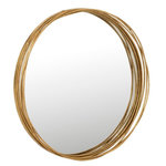 Paris Prix Miroir Mural en Métal Design  Aurora  60cm Or