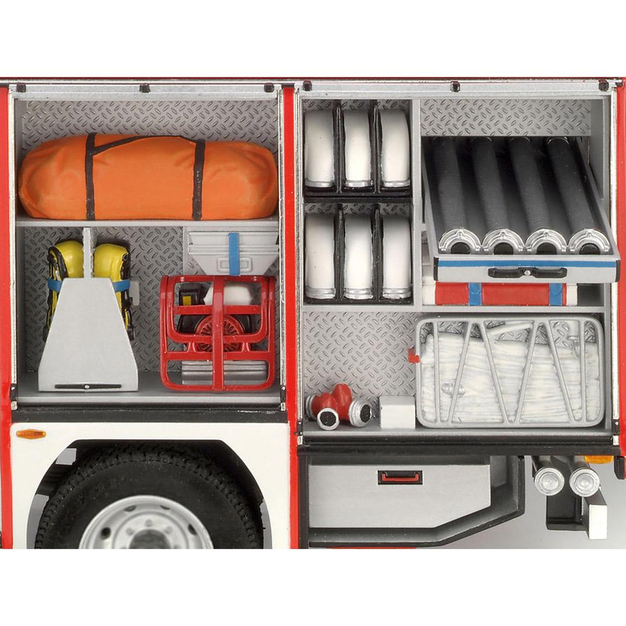 Voir la diapositive 4 : Revell Maquette camion de compiers SMAN TGM Schlingmann HLF 20 Varus 4X4