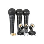 VYNEX PRO SA Microphones Vonyx VX1800S Ensemble karaoké noir classique