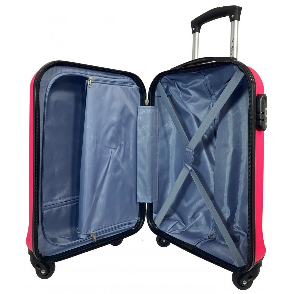 David Jones Lot 2 valises cabine et soute et vanity rigides