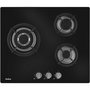 Voir la diapositive 1 : Amica Table de cuisson gaz 60cm 3 feux noir - ag3631n