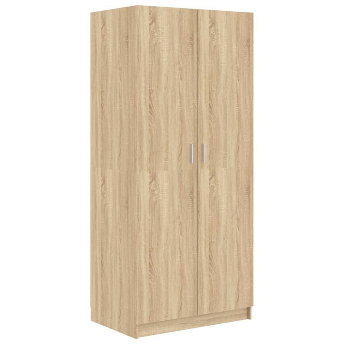 VIDAXL Garde-robe Chene sonoma 80x52x180 cm Bois d'ingenierie
