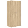 Voir la diapositive 2 : VIDAXL Garde-robe Chene sonoma 80x52x180 cm Bois d'ingenierie