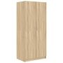 Voir la diapositive 2 : VIDAXL Garde-robe Chene sonoma 80x52x180 cm Bois d'ingenierie