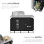 Voir la diapositive 3 : tectake Cuisine de camping luxe avec 4 compartiments pliable noir