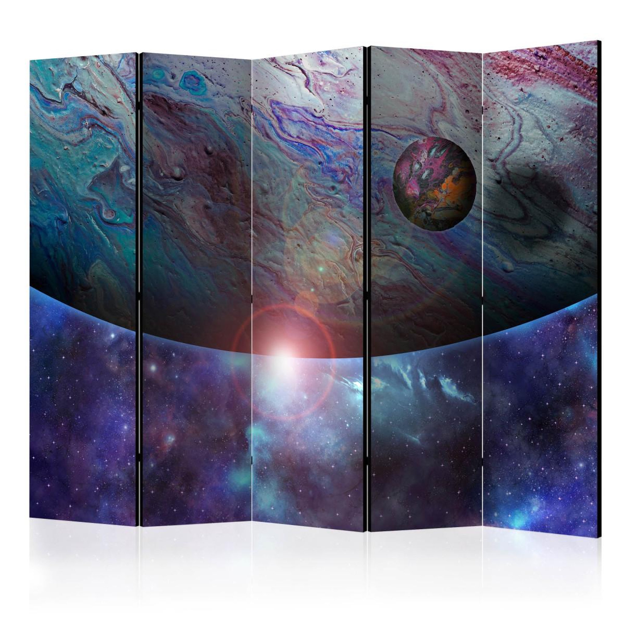 Voir la diapositive 1 : Paris Prix Paravent 5 volets  in orbit  172x225cm