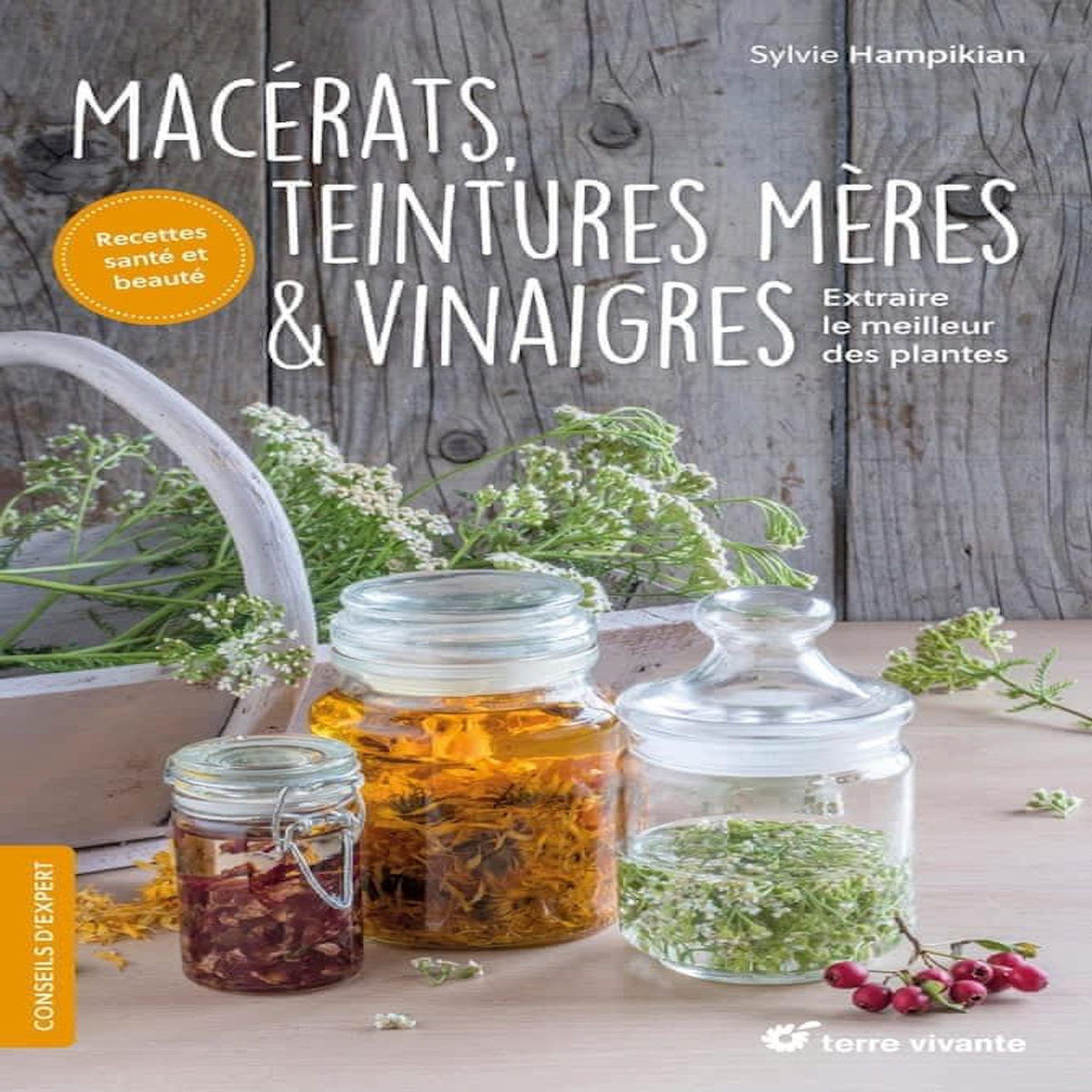MACERATS, TEINTURES MERES ET VINAIGRES. EXTRAIRE LE MEILLEUR DES PLANTES, Hampikian Sylvie