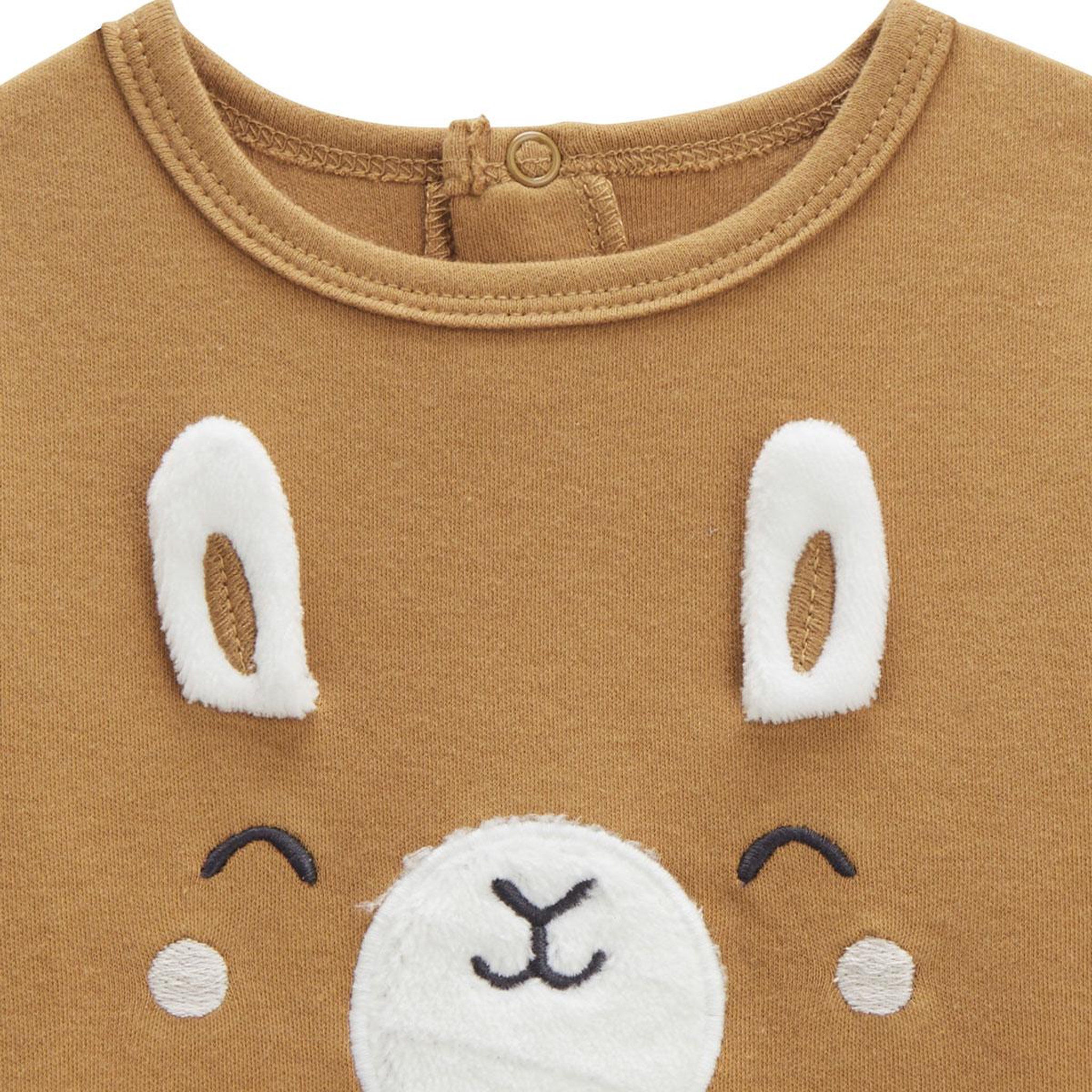 Voir la diapositive 3 : Petit Béguin Lot de 2 pyjamas bébé Lamascotte