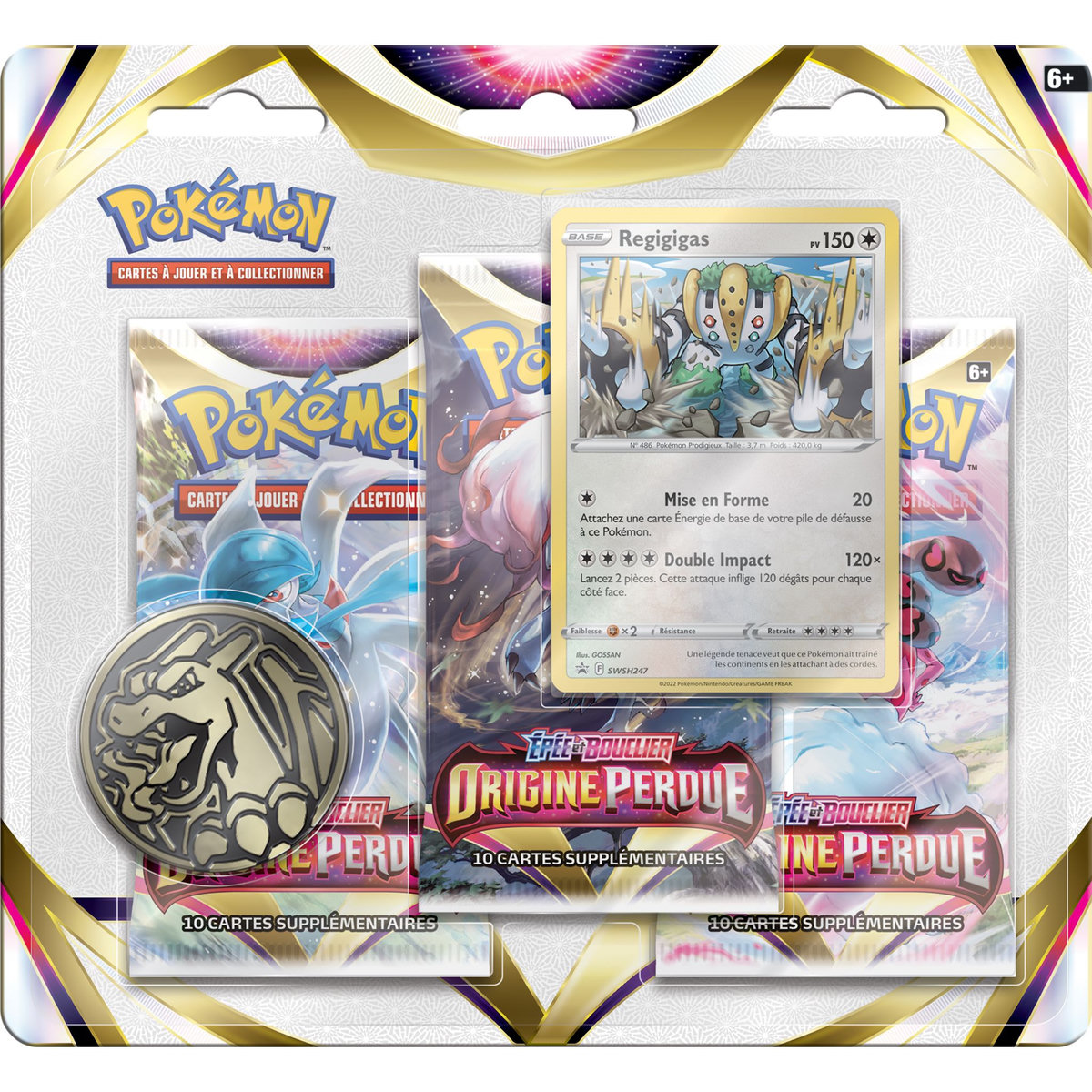 POKEMON Cartes Pokémon EB11 Pack 3 Boosters