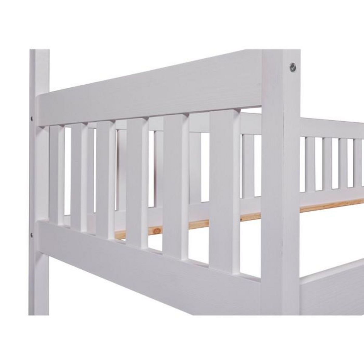 Paris Prix Lit Enfant Cabane  Pedro  90x200cm Blanc