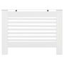 Voir la diapositive 3 : VIDAXL Cache-radiateur Blanc 112x19x81,5 cm MDF