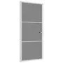 VIDAXL Porte interieure 93x201,5 cm Blanc Verre ESG et aluminium